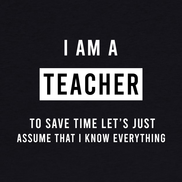I am a Teacher by Saytee1